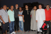 بالصور: إنطلاق الفوج الأول من حجاج مدينتي اللد والرملة إلى الديار الحجازية 